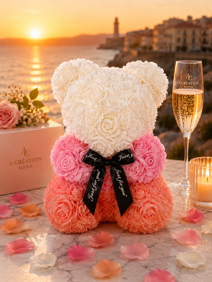 🎁 Ourson Sunset Élégance