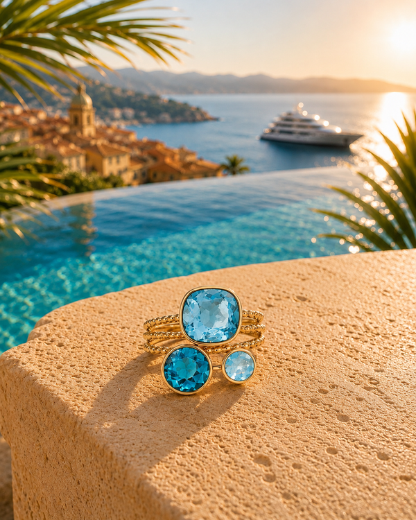 💎 Bague Azur Éternel de St-Tropez