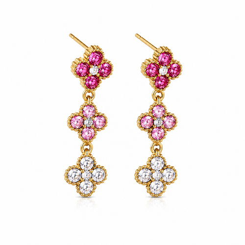 💎 Boucles d'Oreilles Éclat de Cassis