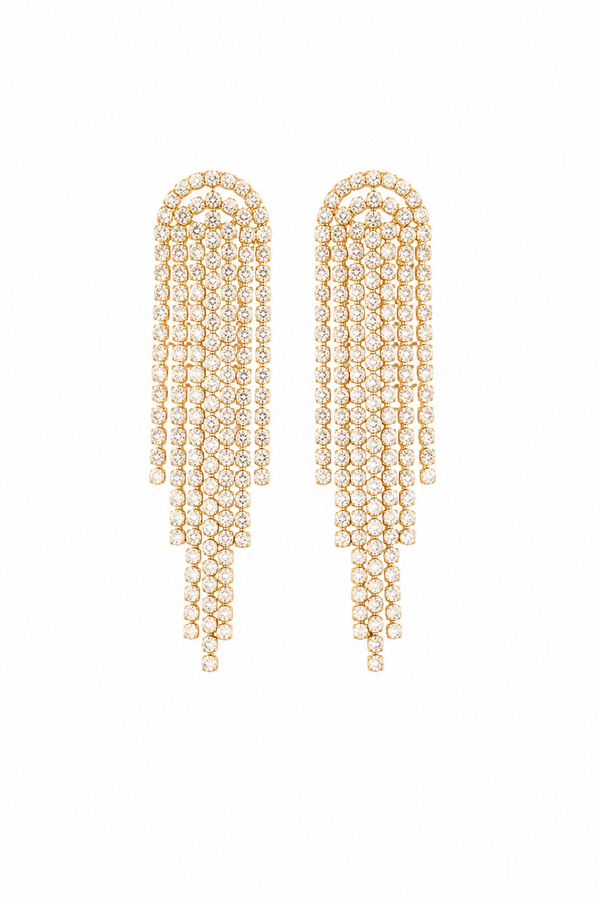 💎 Boucles d’oreilles Cascade Exotique