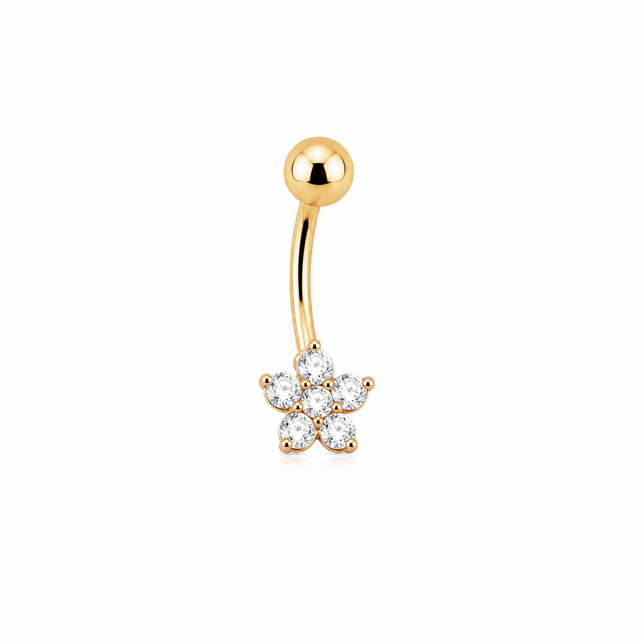 💎 Piercing Fleur des Tropiques