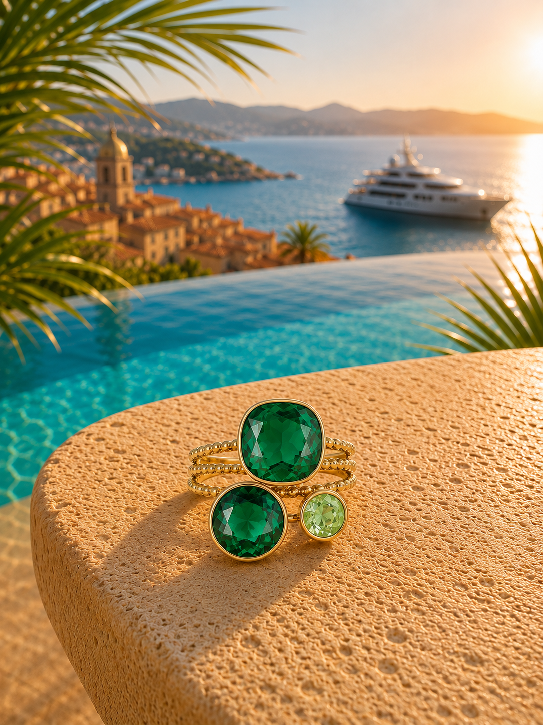 💎 Bague Éclat des Palmiers