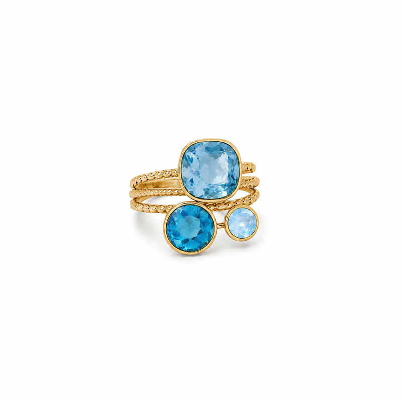 💎 Bague Azur Éternel de St-Tropez