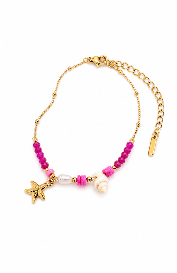 💎 Bracelet Rose des Océans