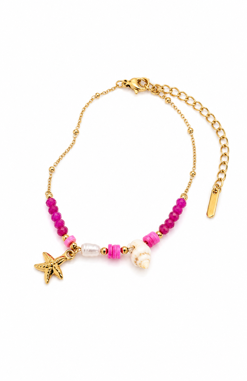 💎 Bracelet Rose des Océans