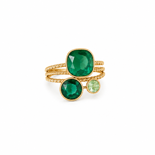 💎 Bague Éclat des Palmiers