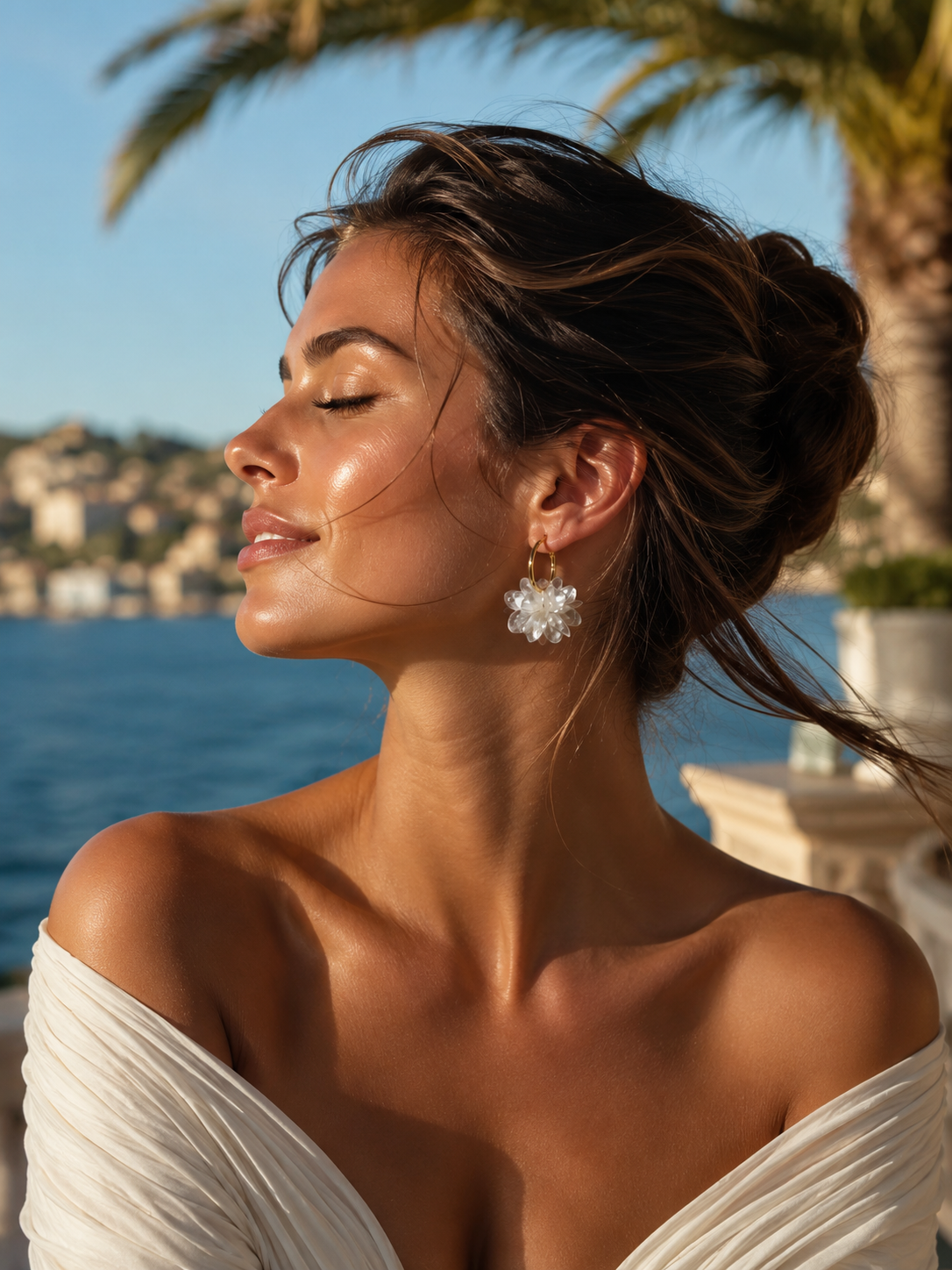 💎 Boucles d’oreilles Orchidée des Îles