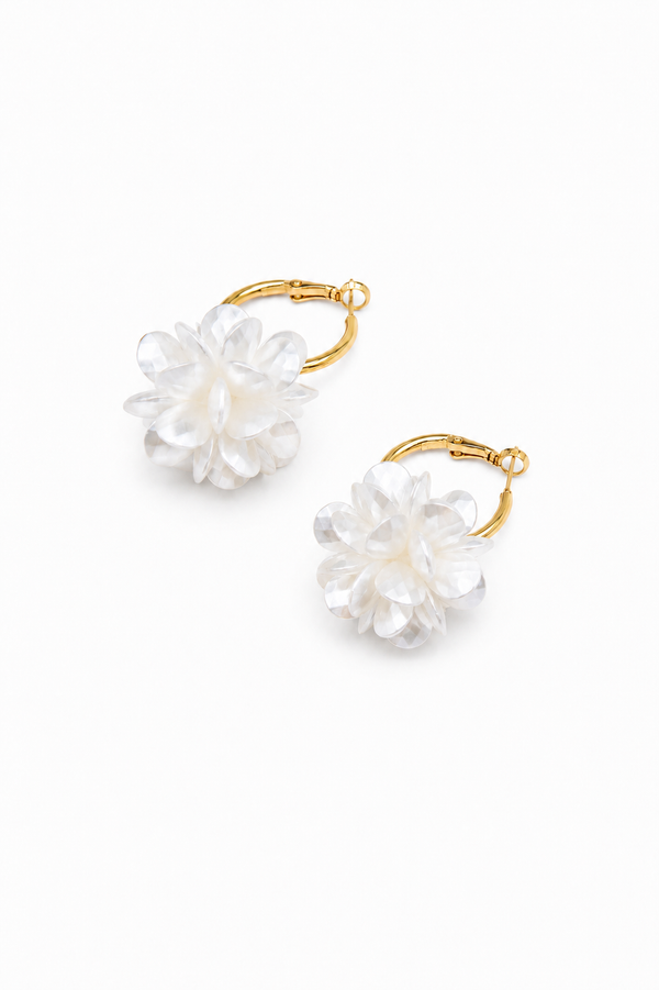 💎 Boucles d’oreilles Orchidée des Îles