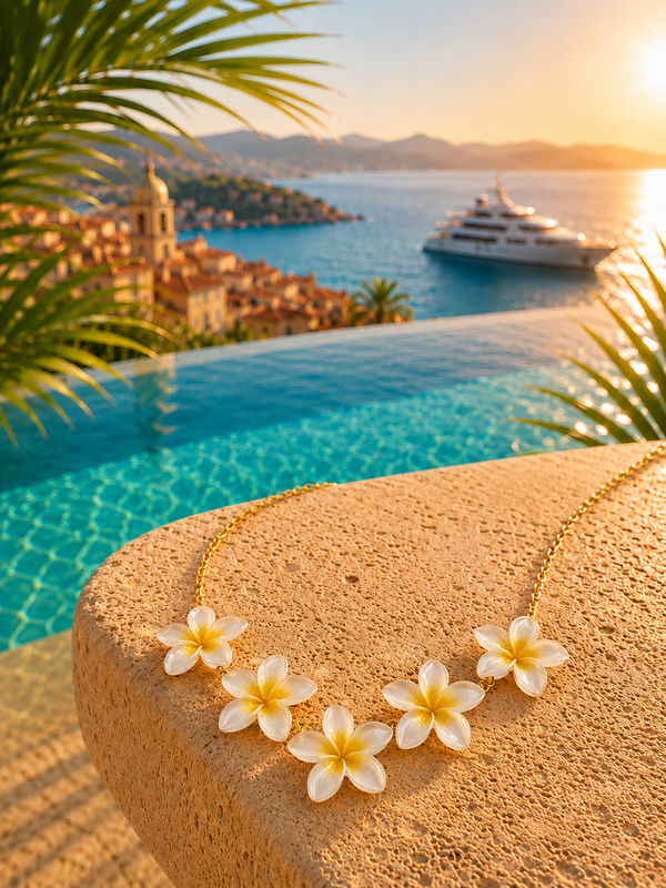 💎 Collier Fleurs des Îles