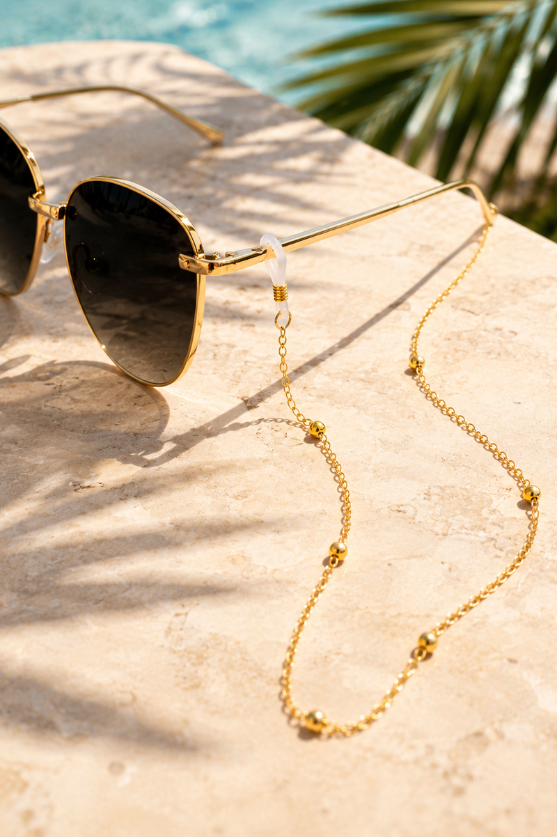 💎 Chaîne de lunettes Perles du Soleil