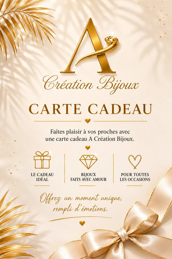 🎁 Carte Cadeau A Création Bijoux